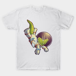 Space Dinosaur - Triceratops T-Shirt
